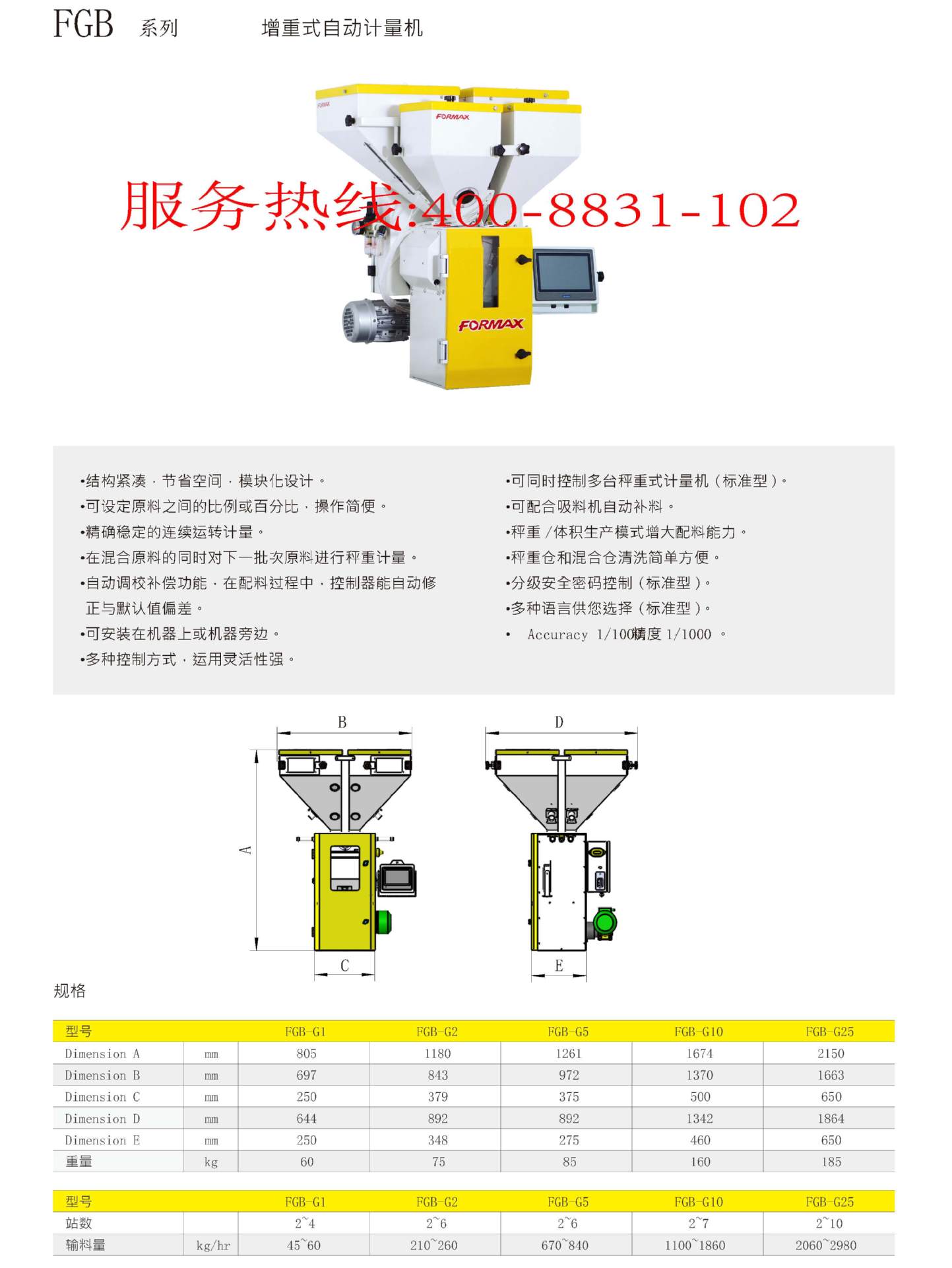 稱重式拌料機